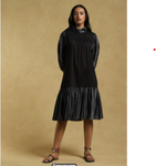 Black Tiered Short Dress