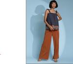 Navy Samara Top