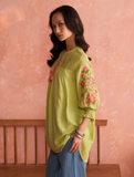 Green Monroue Kurti