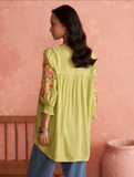 Green Monroue Kurti