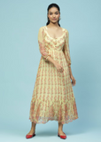 Yellow Aarya Long Dress