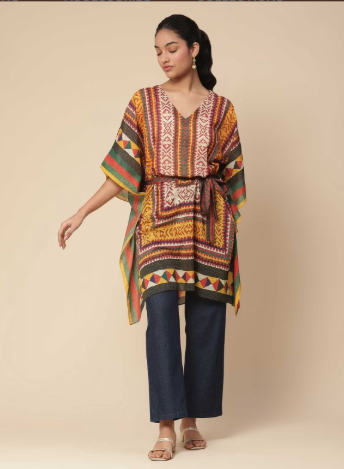 Multi Bani Kaftan Dress
