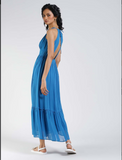 Electric Blue Daniella Maxi Dress