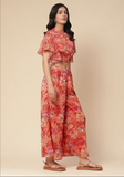 Orange Sherry Co-Ord Set