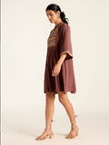 Brown Marissa Short Dress