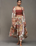 Off White Vanayu Crepe Co-Ord Set