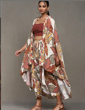 Off White Vanayu Crepe Co-Ord Set