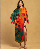 Multi Color Minati Kaftan Dress