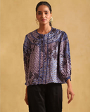 Blue Ava Kurti