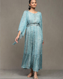 Blue Korbi Dress