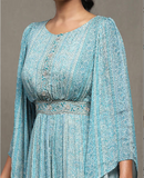 Blue Korbi Dress