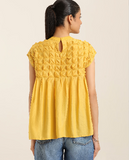 Yellow Ravinia Short Top