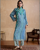 Blue Vasudha Kurta Set