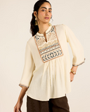 Ecru Marissa Short Top