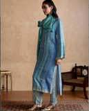 Blue Vasudha Kurta Set
