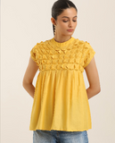 Yellow Ravinia Short Top