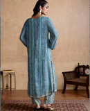 Blue Vasudha Kurta Set