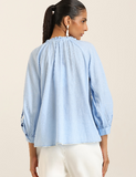 Powder Blue Penny Short Top