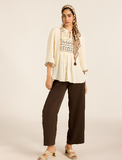 Ecru Marissa Short Top