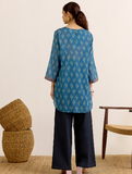 Blue Anjana Kurti
