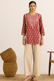 Orange Anjana Kurti