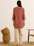 Orange Anjana Kurti
