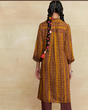 Mustard Nomadic Threads Kurta