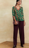 Green Dandelion Kurti
