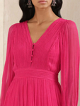 Fuchsia Solid Suit Set