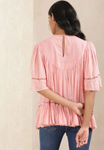 Pink Embroidered Kurti